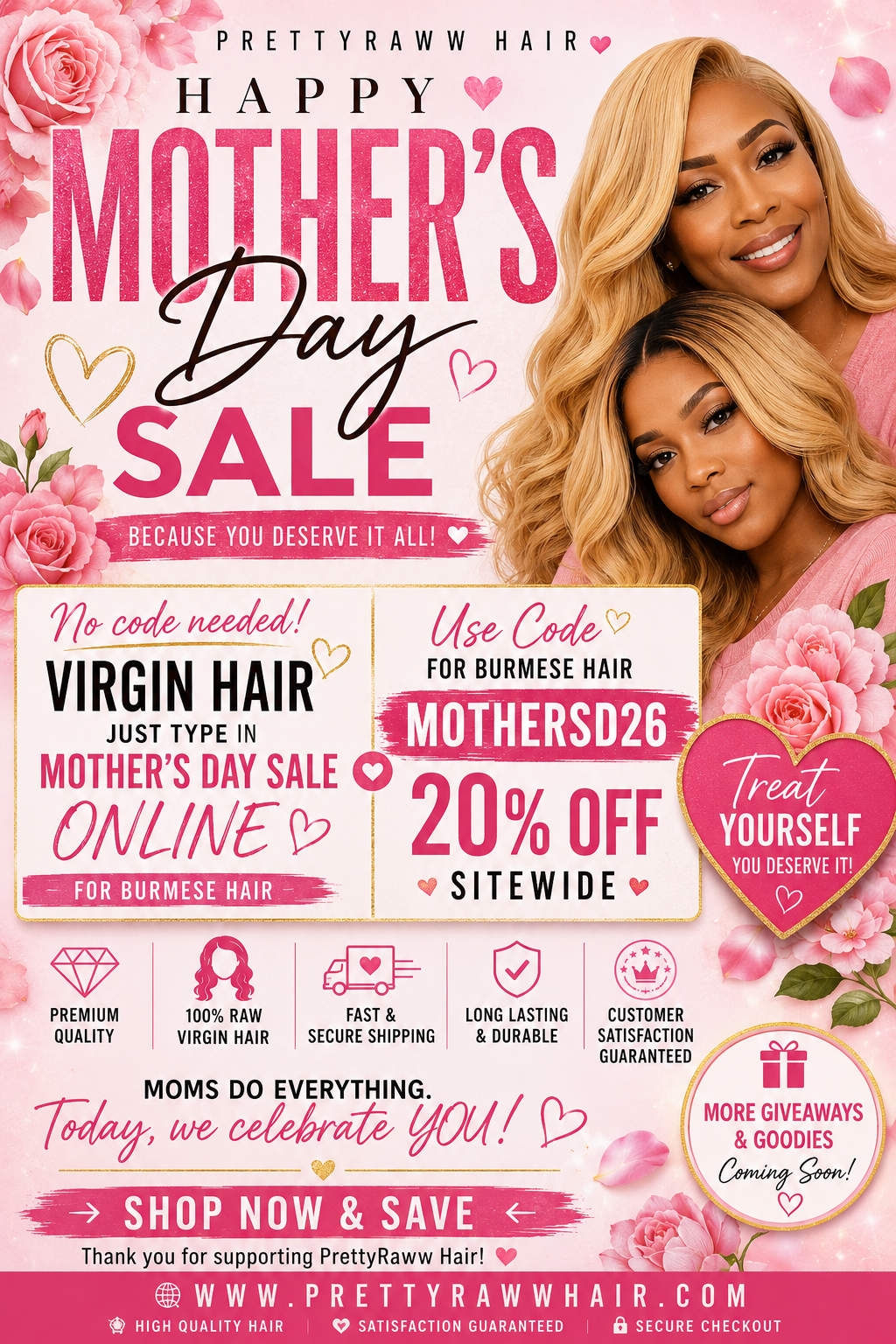 MOTHERS DAY SALE