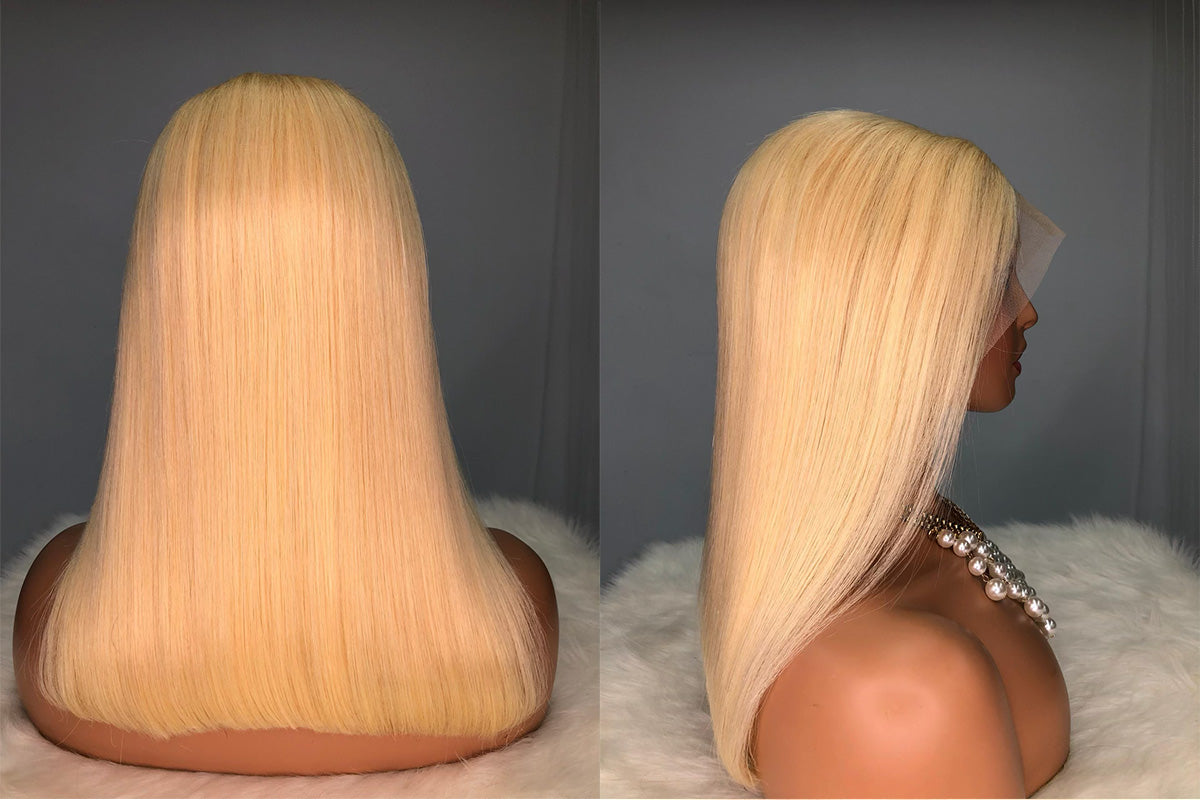 BLONDE HD CLOSURE WIGS