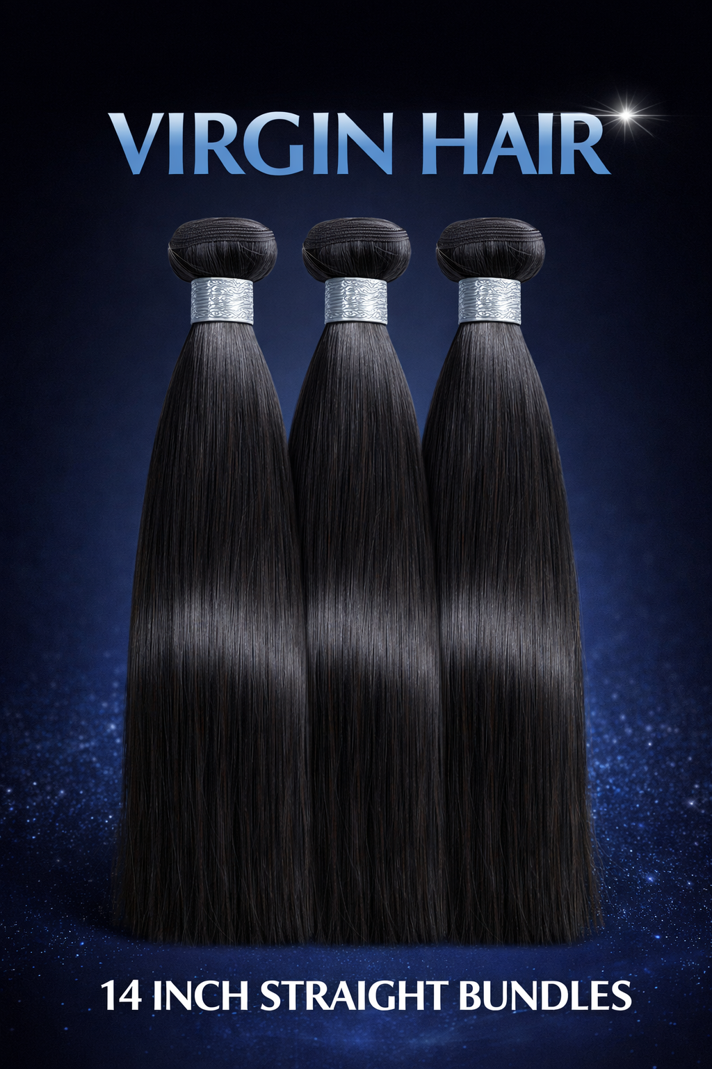 12,14,16 virgin hair bundle $129