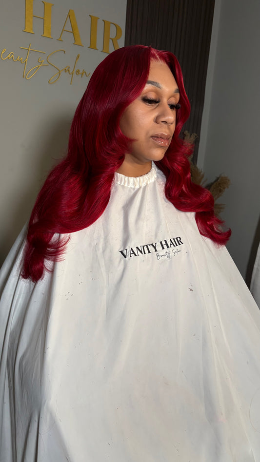 Burgandy Bundle Deal 18,20,22 Virgin Hair