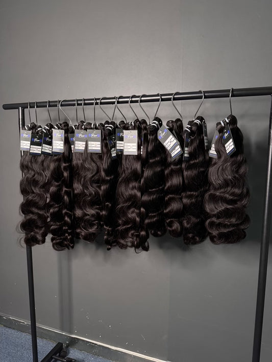 4 Bundle Burmese Raw Hair 18-24)